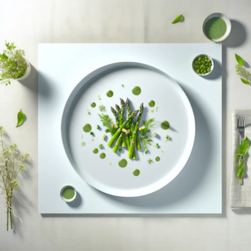 Seizoensgebonden special: gerecht met asperges en kruiden